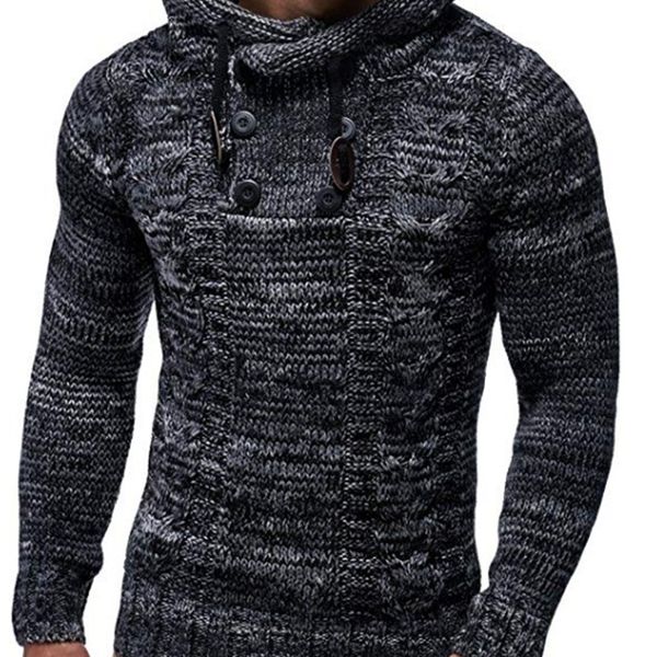 men s sweaters zogaa men fashion winter warm pullovers thick high neck long sleeved mens casual streetwear large size s 3xl 220908, White;black
men s sweaters zogaa men fashion winter warm pullovers thick high neck long sleeved mens casual streetwear large size s 3xl 220908, White;black