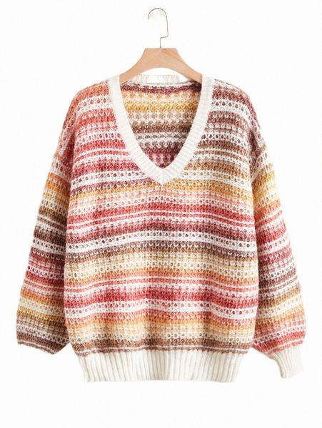 plus size t-shirt plus color-block stripe pattern drop shoulder sweater 74xa#, Black
plus size t-shirt plus color-block stripe pattern drop shoulder sweater 74xa#, Black