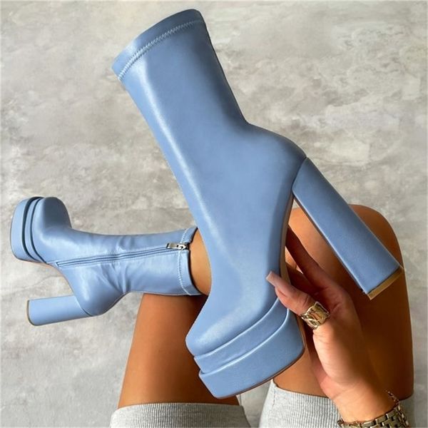 boots high heel woman boots winter devil punk platform shoes plus size head side zipper fashion side zipper solid low boots 220908, Black
boots high heel woman boots winter devil punk platform shoes plus size head side zipper fashion side zipper solid low boots 220908, Black