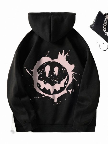 women's hoodies & sweatshirts expression print kangaroo pocket drawstring thermal hoodie d6sv#, Black
women's hoodies & sweatshirts expression print kangaroo pocket drawstring thermal hoodie d6sv#, Black
