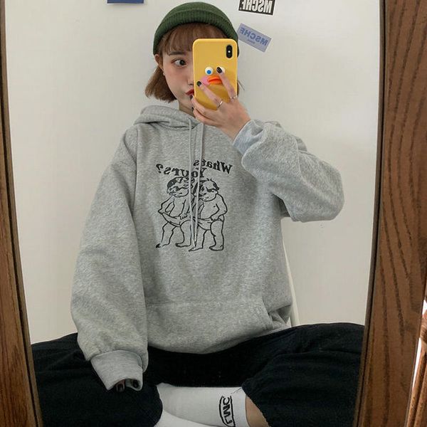 women s hoodies sweatshirts hooded womens loose casual women long sleeve pullover with pocket harajuku hoodie korean fashion 220902, Black
women s hoodies sweatshirts hooded womens loose casual women long sleeve pullover with pocket harajuku hoodie korean fashion 220902, Black