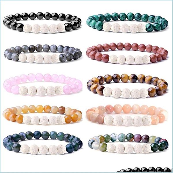 beaded strands 8mm stone bracelet women men healing yoga stretch beads bracelets natural gemstone energy crystal agate round drop de dhywo, Black
beaded strands 8mm stone bracelet women men healing yoga stretch beads bracelets natural gemstone energy crystal agate round drop de dhywo, Black