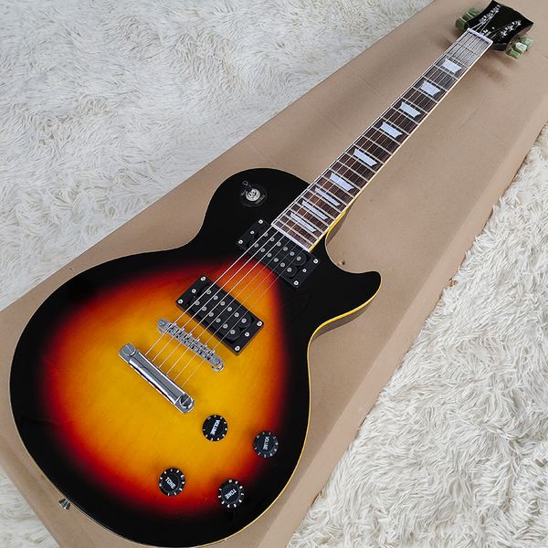 classic electric guitar bright surface silver accessories quality assurance good timbre delivery to home.
classic electric guitar bright surface silver accessories quality assurance good timbre delivery to home.