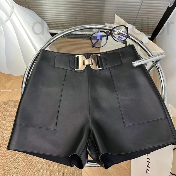 women's jumpsuits & rompers designer european 2022 autumn and winter new haining lambskin high waist metal decorative shorts women', Black;white
women's jumpsuits & rompers designer european 2022 autumn and winter new haining lambskin high waist metal decorative shorts women', Black;white