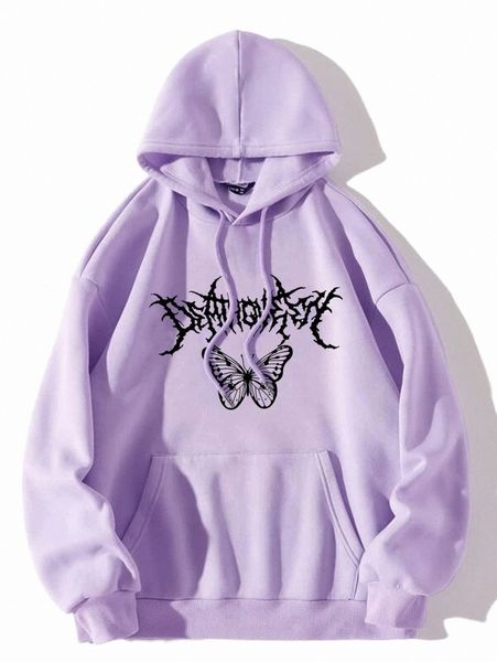 women's hoodies & sweatshirts butterfly print kangaroo pocket drawstring thermal hoodie c1jn#, Black
women's hoodies & sweatshirts butterfly print kangaroo pocket drawstring thermal hoodie c1jn#, Black