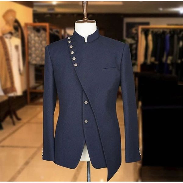 men's suits blazers arrival 2 pieces men's suit mandarin lapel groom tuxedos mens wedding dress man jacket blazer prom dinner suit, White;black
men's suits blazers arrival 2 pieces men's suit mandarin lapel groom tuxedos mens wedding dress man jacket blazer prom dinner suit, White;black