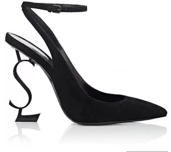 with box ladies high heels shoe fashion pumps brand designer letters real leather suede spring footwear wedding dress, Black
with box ladies high heels shoe fashion pumps brand designer letters real leather suede spring footwear wedding dress, Black