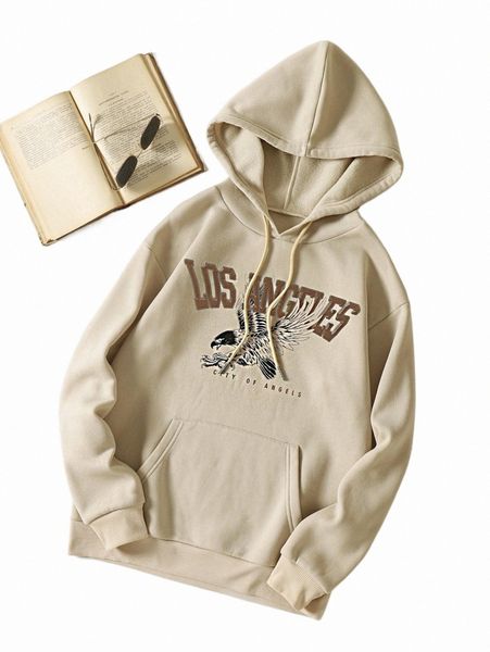 women's hoodies & sweatshirts eagle and letter graphic thermal lined drawstring hoodie y7ti#, Black
women's hoodies & sweatshirts eagle and letter graphic thermal lined drawstring hoodie y7ti#, Black