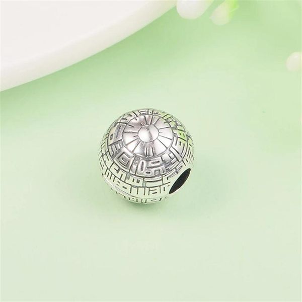 authentic 925 sterling silver beads death star clip charms fits european pandora style jewelry bracelets & necklace diy gift for women 255q, Black
authentic 925 sterling silver beads death star clip charms fits european pandora style jewelry bracelets & necklace diy gift for women 255q, Black
