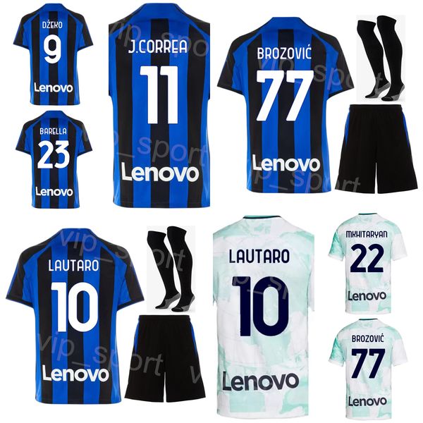 22-23 men youth club 23 barella soccer jersey set 11 correa 9 dzeko 37 skriniar 20 calhanoglu 6 de vrij 10 lautaro 77 brozovic football shir, Black
22-23 men youth club 23 barella soccer jersey set 11 correa 9 dzeko 37 skriniar 20 calhanoglu 6 de vrij 10 lautaro 77 brozovic football shir, Black
