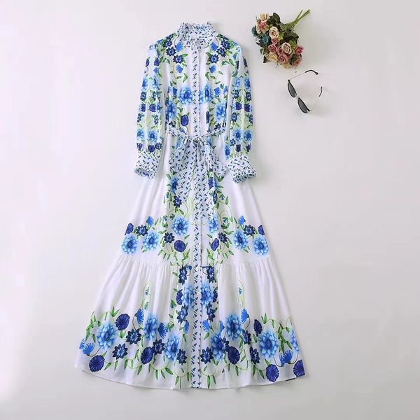 casual dresses new european and american women's wear for winter 2022 long sleeve collar in blue floral print lace-up fashion pleated d, Black;gray
casual dresses new european and american women's wear for winter 2022 long sleeve collar in blue floral print lace-up fashion pleated d, Black;gray