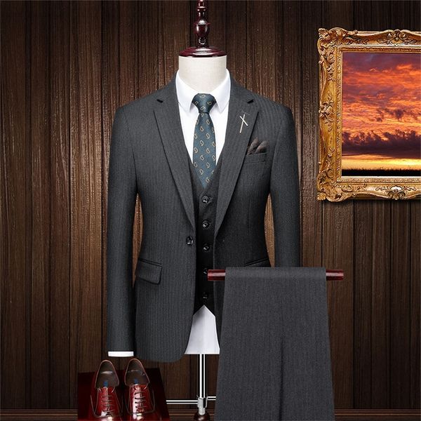 men's suits blazers brand suit men's three-piece trend korean version slim business casual groom wedding dress business profession, White;black
men's suits blazers brand suit men's three-piece trend korean version slim business casual groom wedding dress business profession, White;black