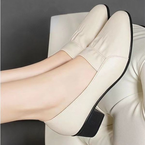 summer women high heel shoes breathable pumps pointed toe thick heels female dress elegant footwear elastic pull-on fashion office shoes 202, Black
summer women high heel shoes breathable pumps pointed toe thick heels female dress elegant footwear elastic pull-on fashion office shoes 202, Black
