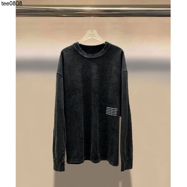 dawang pickling long sleeve hoodies t-shirt new aw letter print loose casual couple gx3189 in early autumn of 22, Black
dawang pickling long sleeve hoodies t-shirt new aw letter print loose casual couple gx3189 in early autumn of 22, Black