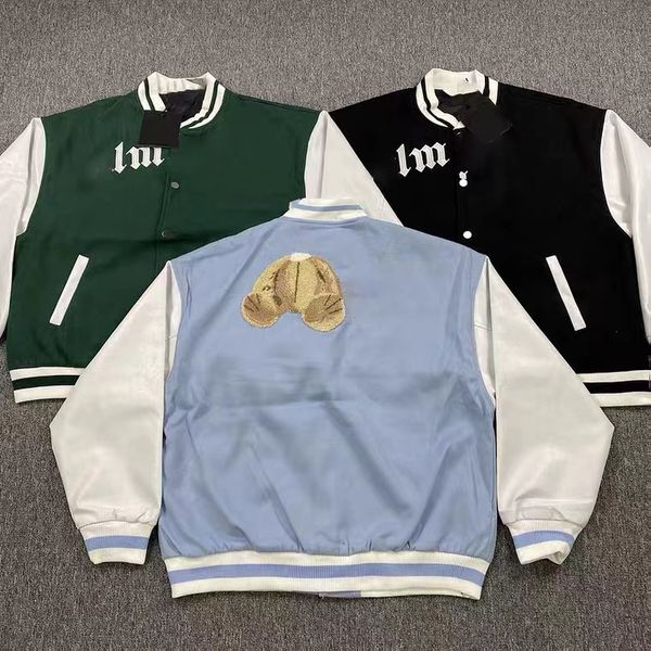 fashion baseball coat uniform fashion jacket single breasted warm jackets couples women men varsity coats men's designer clothing, Black;brown
fashion baseball coat uniform fashion jacket single breasted warm jackets couples women men varsity coats men's designer clothing, Black;brown