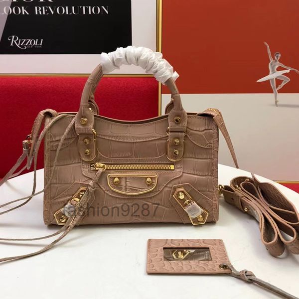designer bags luxurys women's classic bag crocodile leather handle city bag five-color motorcycle bags handbag totes
designer bags luxurys women's classic bag crocodile leather handle city bag five-color motorcycle bags handbag totes