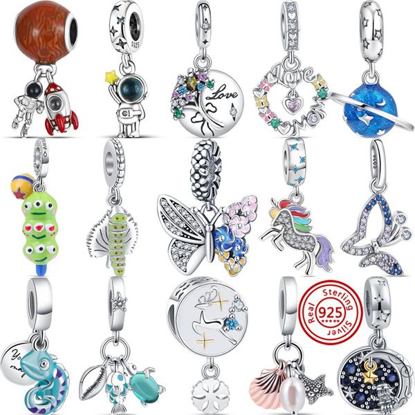 925 silver fit pandora charm 925 bracelet bouquet flowers butterfly blue space travel charms set pendant diy fine beads jewelry2329, Bronze;silver
925 silver fit pandora charm 925 bracelet bouquet flowers butterfly blue space travel charms set pendant diy fine beads jewelry2329, Bronze;silver