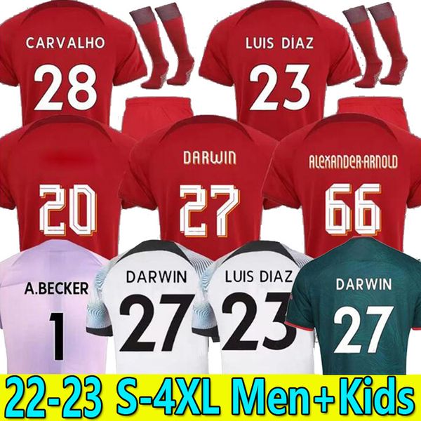 s-4xl 22 23 soccer jerseys season home away 3rd darwin 2022 2023 mohamed diogo luis diaz alexander arnold football kit shirts men kids unif, Black;yellow
s-4xl 22 23 soccer jerseys season home away 3rd darwin 2022 2023 mohamed diogo luis diaz alexander arnold football kit shirts men kids unif, Black;yellow
