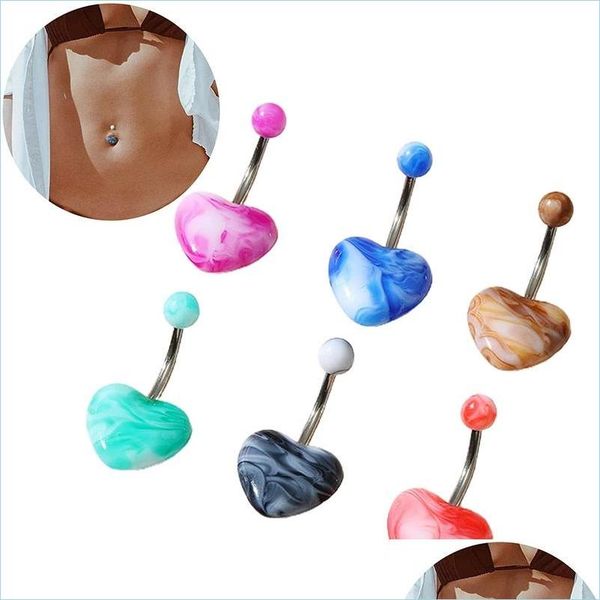 navel bell button rings acrylic heart navel ring belly piercing body jewelry women gift drop delivery 2021 yummyjewelry dhjax, Silver
navel bell button rings acrylic heart navel ring belly piercing body jewelry women gift drop delivery 2021 yummyjewelry dhjax, Silver