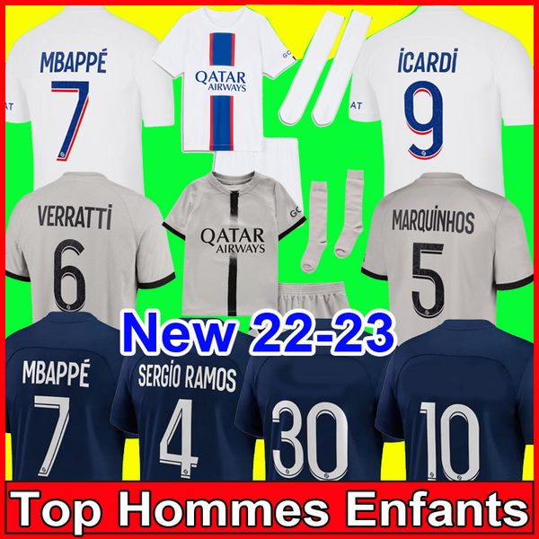 2022 2023 soccer jerseys mbappe 7 hakimi sergio ramos wijnaldum 21 22 23 maillots football shirt men kids kit set with socks uniform, Black;yellow
2022 2023 soccer jerseys mbappe 7 hakimi sergio ramos wijnaldum 21 22 23 maillots football shirt men kids kit set with socks uniform, Black;yellow
