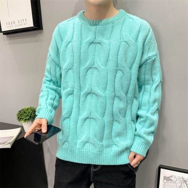 men s sweaters korean fashion autumn winter clothes crew clothing knitted jumper slim fit warm 220908, White;black
men s sweaters korean fashion autumn winter clothes crew clothing knitted jumper slim fit warm 220908, White;black