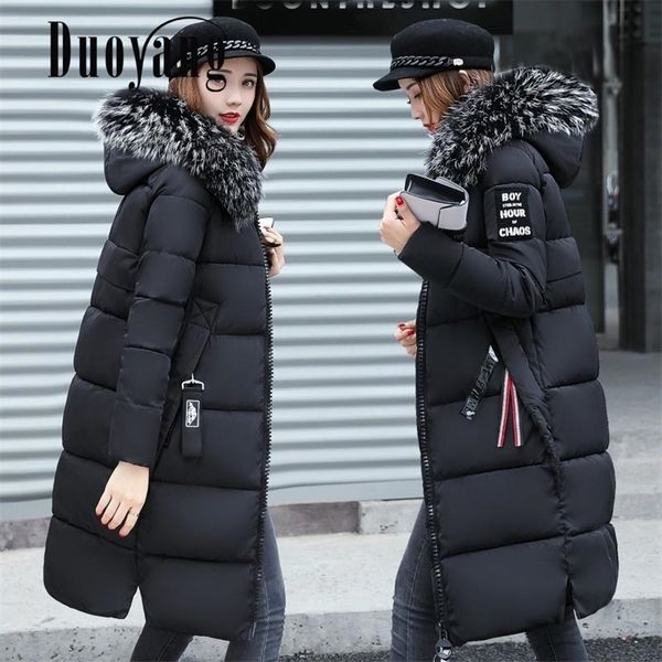 women's down parkas woman down jackets winter coats fashion long slim solid jackets women parkas zip fur collar women clothes 220909, Black
women's down parkas woman down jackets winter coats fashion long slim solid jackets women parkas zip fur collar women clothes 220909, Black