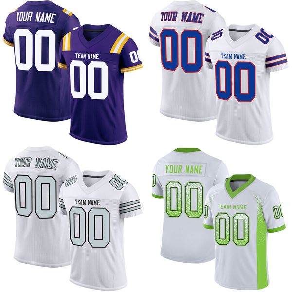 2022 customized american football jersey design your own team name number embroidered mesh soft active training sportswear for male/lady/you, Black
2022 customized american football jersey design your own team name number embroidered mesh soft active training sportswear for male/lady/you, Black