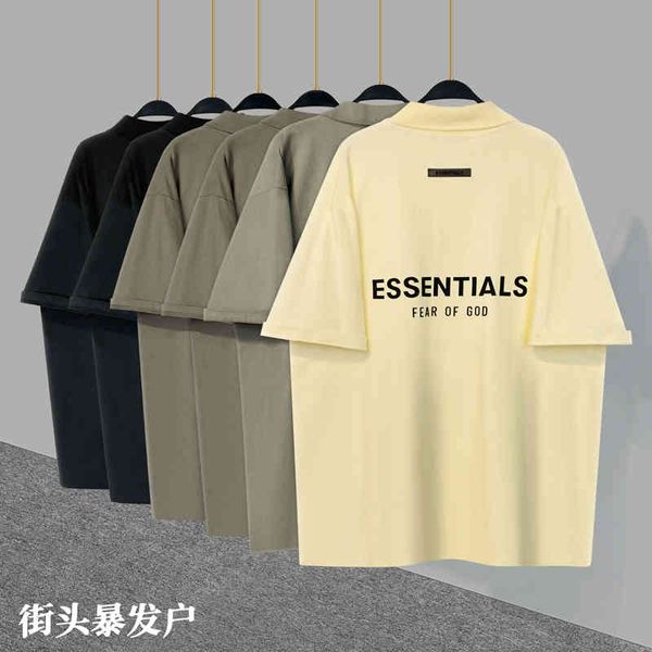 designer summer 2023 cotton t shirt fog fear of goddess double threadessentilass short sleeved men's polo t shirt women's american, White;black
designer summer 2023 cotton t shirt fog fear of goddess double threadessentilass short sleeved men's polo t shirt women's american, White;black