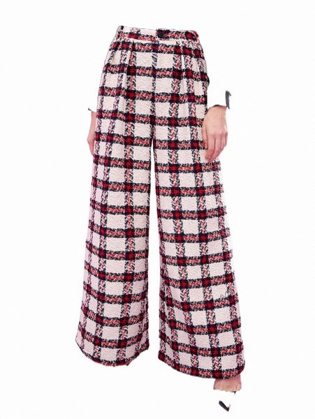 women's pants & capris x my-dolls plaid pattern wide leg tweed pants k8wd#, Black;white
women's pants & capris x my-dolls plaid pattern wide leg tweed pants k8wd#, Black;white