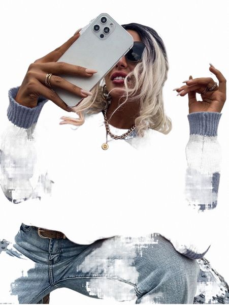 women's sweaters drop shoulder striped sweater r4zj#, White;black
women's sweaters drop shoulder striped sweater r4zj#, White;black