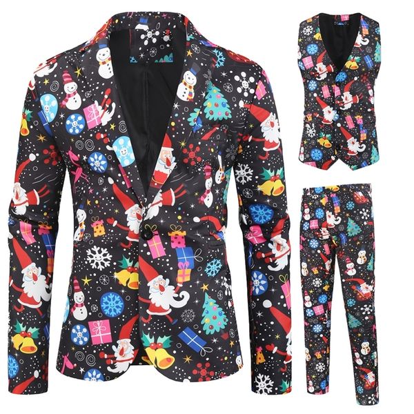 men's suits blazers spring and atumn slim fit fashion christmas pattern print party men's slim fit wedding suit can be single sale, White;black
men's suits blazers spring and atumn slim fit fashion christmas pattern print party men's slim fit wedding suit can be single sale, White;black