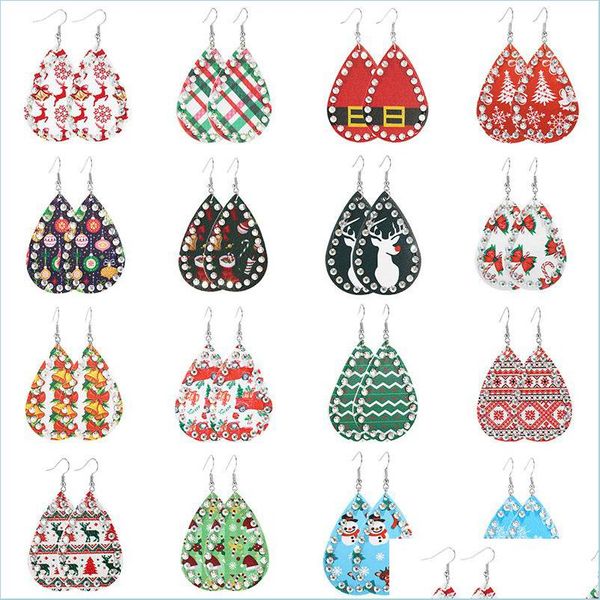dangle chandelier fashion snowflake deer printed leather earrings creative diamond waterdrop girls womens christmas earring jewelry dhrws, Silver
dangle chandelier fashion snowflake deer printed leather earrings creative diamond waterdrop girls womens christmas earring jewelry dhrws, Silver