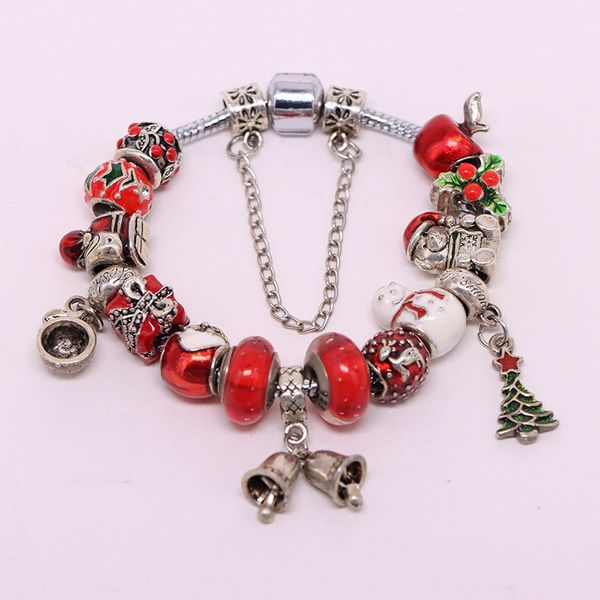 2022 new charm bracelet christmas tree pendant red enamel apple santa claus fly european charm beads murano glass beads bangle fits pandora, Golden;silver
2022 new charm bracelet christmas tree pendant red enamel apple santa claus fly european charm beads murano glass beads bangle fits pandora, Golden;silver