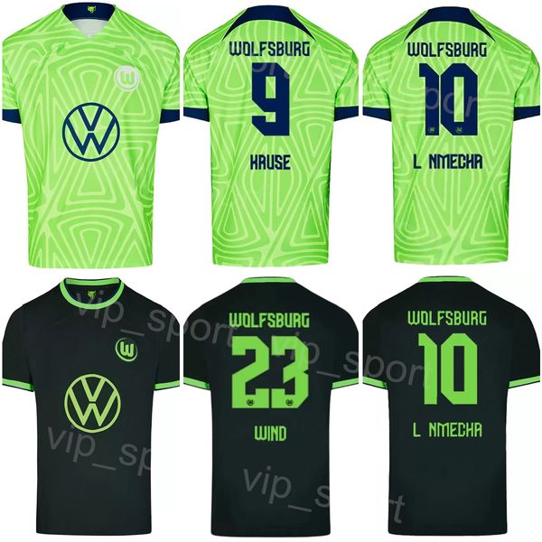 22-23 club vfl wolfsburg soccer jersey nmecha guilavogui van de ven lacroix casteels arnold bornauw baku marmoush svanberg kruse football sh, Black;yellow
22-23 club vfl wolfsburg soccer jersey nmecha guilavogui van de ven lacroix casteels arnold bornauw baku marmoush svanberg kruse football sh, Black;yellow