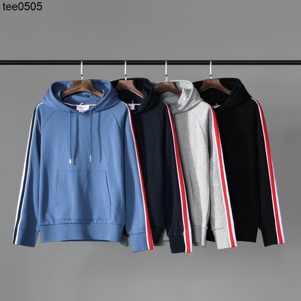 c of autumn and winter new double sleeve color contrast stripe large webbing men's and women's terry, Black
c of autumn and winter new double sleeve color contrast stripe large webbing men's and women's terry, Black