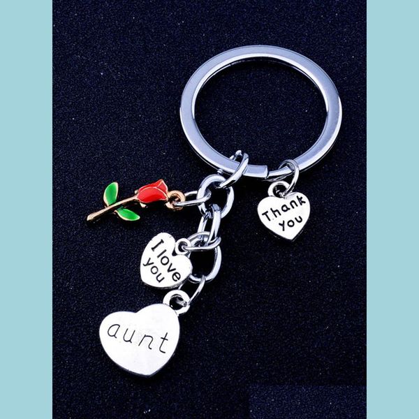 keychains fashion rose flowers i love you heart charms keychain family daughter grandma aunt sister mom key chains thank gifts keyrin dh3l1, Silver
keychains fashion rose flowers i love you heart charms keychain family daughter grandma aunt sister mom key chains thank gifts keyrin dh3l1, Silver