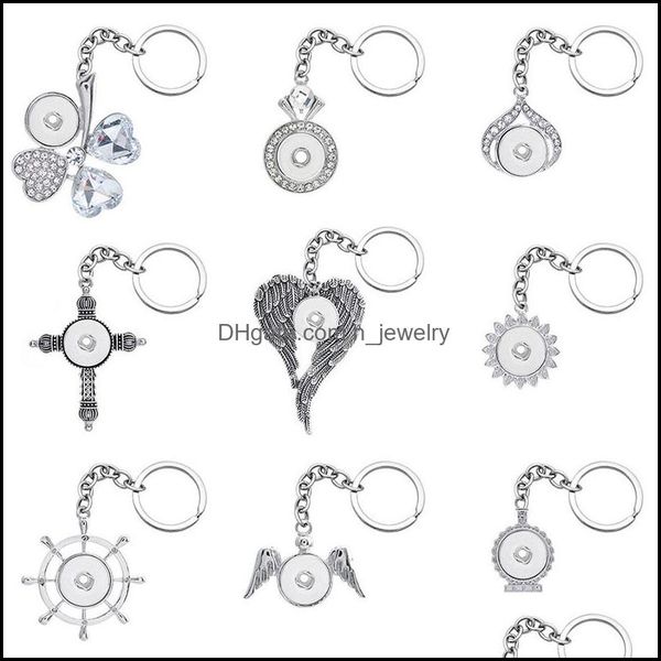 keychains noosa fashion keychains cross wings flower rhinestone snap key chains fit 18mm buttons keyrings drop delivery 2021 accessori dhrim, Silver
keychains noosa fashion keychains cross wings flower rhinestone snap key chains fit 18mm buttons keyrings drop delivery 2021 accessori dhrim, Silver