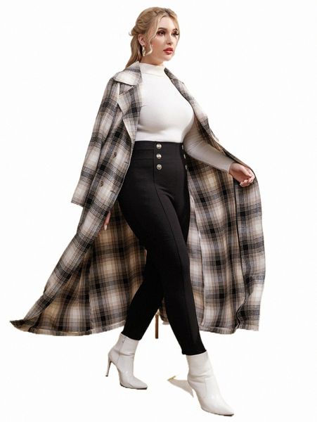 plus size outerwear & coats plus plaid pattern lapel neck double breasted overcoat g9hs#, Black
plus size outerwear & coats plus plaid pattern lapel neck double breasted overcoat g9hs#, Black