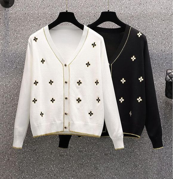 2022 new women's sweaters cardigan fashion casual knitwear women designer sweaters -xxl, White;black
2022 new women's sweaters cardigan fashion casual knitwear women designer sweaters -xxl, White;black