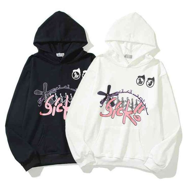 white sicko hoodie for men sweatshirts high-quality autumn wo hoodies pull homme sweat clothing, Black
white sicko hoodie for men sweatshirts high-quality autumn wo hoodies pull homme sweat clothing, Black