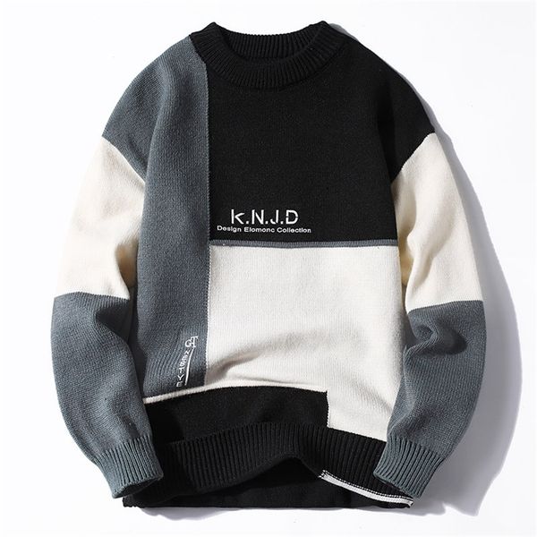 men s sweaters autumn winter knitted men casual fleece warm plush pullovers male loose brand soft mens basc 220908, White;black
men s sweaters autumn winter knitted men casual fleece warm plush pullovers male loose brand soft mens basc 220908, White;black