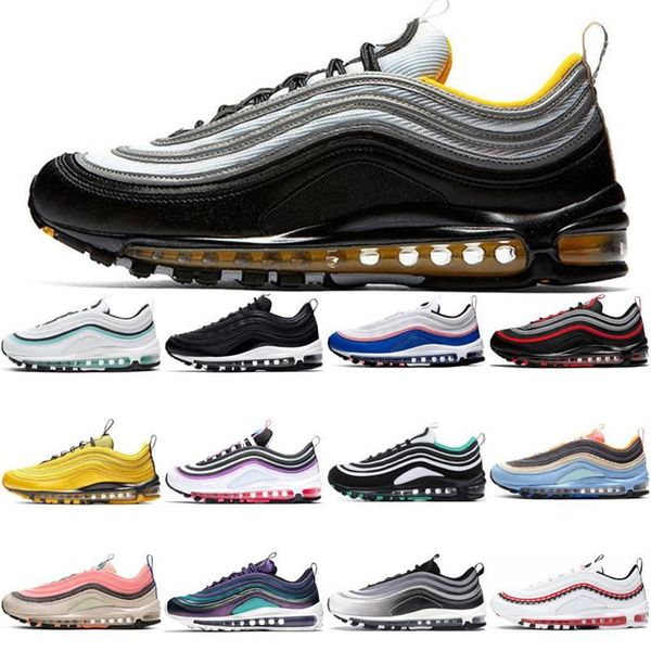 97 bullet running shoes full palm air cushion shoes silver bullet joint 3m reflective sneakers max97s267n, Black
97 bullet running shoes full palm air cushion shoes silver bullet joint 3m reflective sneakers max97s267n, Black