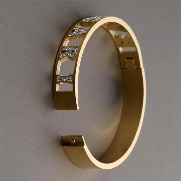 whole fashion men women diamond bracelet iced out shinning stainless steel design cuff bracelet bangle no fade gift love 256f, Black
whole fashion men women diamond bracelet iced out shinning stainless steel design cuff bracelet bangle no fade gift love 256f, Black