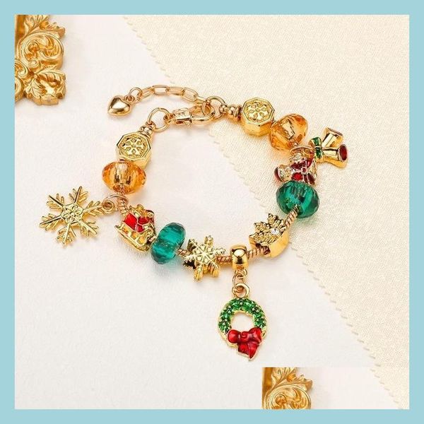 charm bracelets handmade jewelry wholesale charm bracelets european style diy large hole bead bracelet christmas gifts for women bell dhwpk, Golden;silver
charm bracelets handmade jewelry wholesale charm bracelets european style diy large hole bead bracelet christmas gifts for women bell dhwpk, Golden;silver