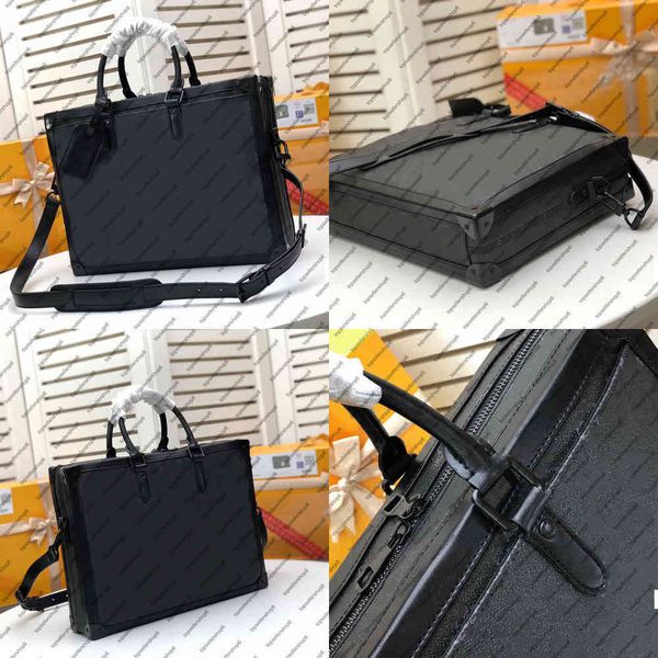 handbags m44952 soft trunk men messenger purse embossed cowhide designer briefcase portfolio attache case tote handbag shoulder bag, Black
handbags m44952 soft trunk men messenger purse embossed cowhide designer briefcase portfolio attache case tote handbag shoulder bag, Black