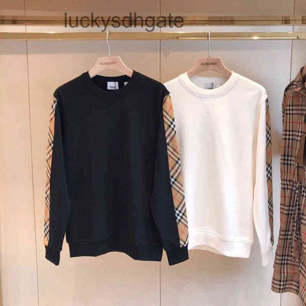 hoodie burbs brand designer b br and coats high end version 3 stard full stitching tide br loose sweater couple classic plaid long sleeve fo, Black
hoodie burbs brand designer b br and coats high end version 3 stard full stitching tide br loose sweater couple classic plaid long sleeve fo, Black