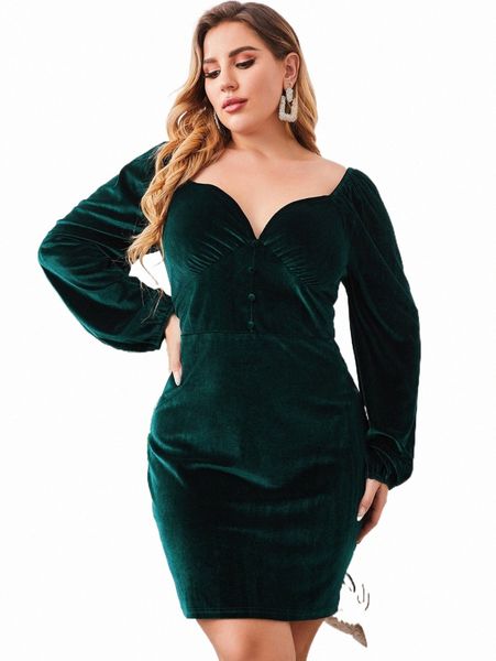 plus size dresses sbetro plus sweetheart neck lantern sleeve velvet dress c48s#, Black
plus size dresses sbetro plus sweetheart neck lantern sleeve velvet dress c48s#, Black