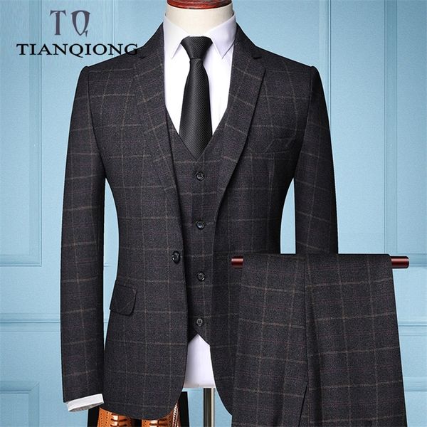 men's suits blazers three-piece male formal business plaids suit for men's fashion boutique plaid wedding dress suit jacket vest p, White;black
men's suits blazers three-piece male formal business plaids suit for men's fashion boutique plaid wedding dress suit jacket vest p, White;black