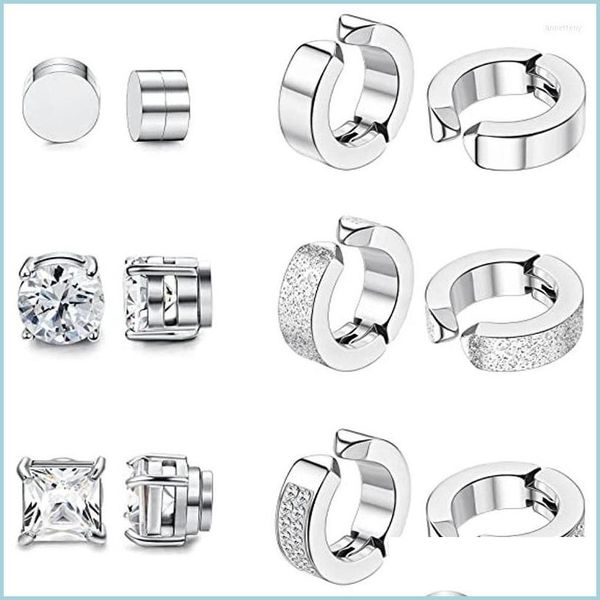 clip on screw back backs earrings 6 pairs stainless steel magnetic stud for men women hoop clip on cz non-piercing all ages qiqi dro dh91l, Silver
clip on screw back backs earrings 6 pairs stainless steel magnetic stud for men women hoop clip on cz non-piercing all ages qiqi dro dh91l, Silver