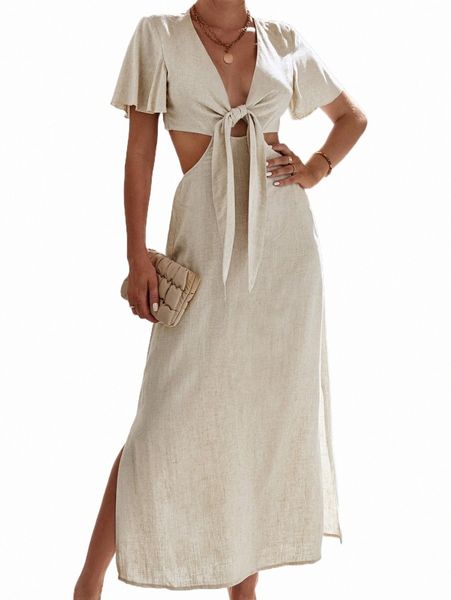 casual dresses tall butterfly sleeve knot front split thigh dress 37vg#, Black;gray
casual dresses tall butterfly sleeve knot front split thigh dress 37vg#, Black;gray